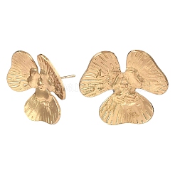 Pendientes de acero inoxidable 304 para mujer&nbsp;SA-CBA63C1-03G