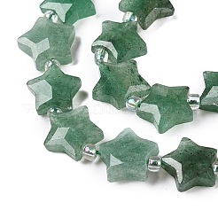 Natürlichen grünen Aventurin Perlen Stränge&nbsp;G-T138-181A