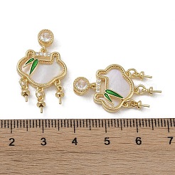 Pendenti in ottone&nbsp;KK-G497-19G