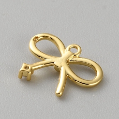 Pendentifs avec zircon cubiques à micro-pavés en laiton&nbsp;FIND-WH0817-162G-G
