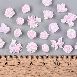 Cabochon in resina fiore luminoso&nbsp;CRES-T025-10C