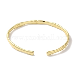 Messing Armreifen mit offener Manschette für Damen&nbsp;BJEW-C070-05G