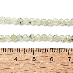 Natürlicher Prehnit-Perlenstrang&nbsp;G-RM241221-B11