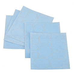 5 feuille de patchs autocollants en denim&nbsp;PATC-TA0001-61A