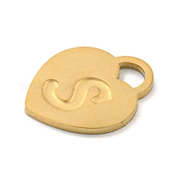 Placcatura ionica (ip) ciondoli in acciaio inossidabile 304&nbsp;FIND-M017-01G-S