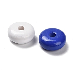 Sprühlackierte opake Acrylperlen&nbsp;OACR-P030-06A-M