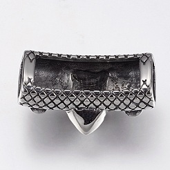 Charms scorrevoli in acciaio inossidabile 304&nbsp;STAS-F144-006AS