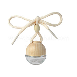 Bouteille de parfum de voiture rechargeable vide en verre globe&nbsp;PW-WGE3FD2-01