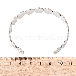 Halloween 201 Edelstahl-Armreifen für Damen&nbsp;BJEW-T024-01H-P