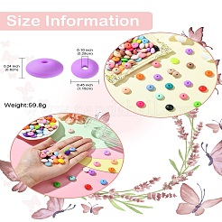 Perle di silicone ecologiche per uso alimentare&nbsp;SIL-CJC0004-06
