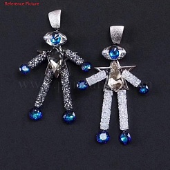 Strass perline di vetro&nbsp;GLAA-P046-C04