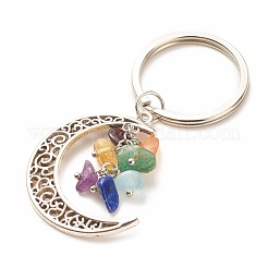 Portachiavi in lega di pietra mista e stile tibetano&nbsp;KEYC-JKC00322