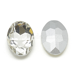 Torna a punta cabochon strass vetro&nbsp;RGLA-T080-10x12mm-01