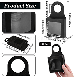 10 boîte cadeau à suspendre en papier kraft carré&nbsp;CON-CN0001-31A