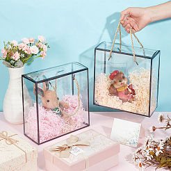 Caja de regalo de plástico PET transparente&nbsp;AJEW-WH0166-06A-01