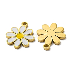 304 Edelstahl-Emaille-Anhänger&nbsp;STAS-L022-016G