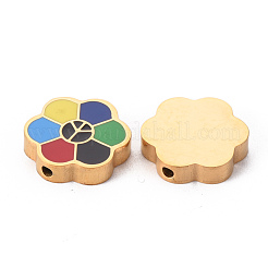Perline smaltate in acciaio inossidabile 304&nbsp;STAS-T052-14G
