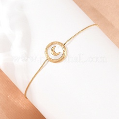 Verstellbare Schlangenkettenarmbänder aus Edelstahl 304&nbsp;BJEW-D460-04G