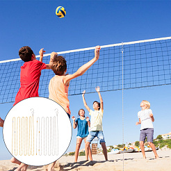 Chaîne à billes de mesure de la hauteur du filet de volley-ball en laiton&nbsp;TOOL-WH0134-91GP