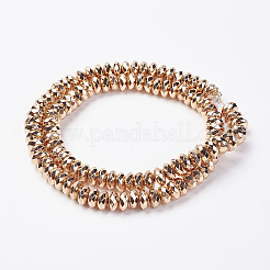 Non magnetici perle ematite sintetico fili&nbsp;G-P262-28-3x8mm-KCG
