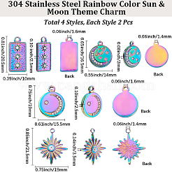 8 pz 4 stili luna&nbsp;STAS-BBC0009-34