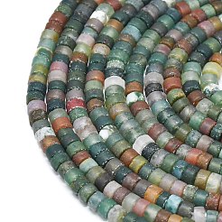 Natur Indien Achat Perlen Stränge&nbsp;G-P575-B02-4x2mm