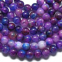 Chapelets de perles en jade de malaisie naturelle&nbsp;G-L645-A01-6mm-03