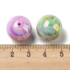 Uv placage perle acrylique&nbsp;PACR-C006-08