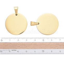 Colgantes de acero inoxidable 304 con revestimiento iónico (IP)&nbsp;STAS-P115-08G