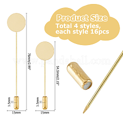 Kits zur Herstellung von Broschen zum Selbermachen&nbsp;DIY-HS0002-12
