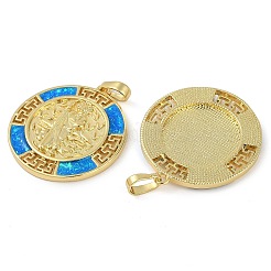 Cremagliera pendenti in ottone placcatura&nbsp;KK-U032-20G-02