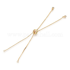 Fabricación de pulseras deslizantes de latón ajustables con revestimiento en estante&nbsp;X-MAK-R025-02G-1