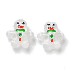 Weihnachtsstränge aus transparenten Glasperlen&nbsp;LAMP-M021-02B
