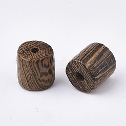 Natürliche wenge holzperlen&nbsp;X-WOOD-S053-36