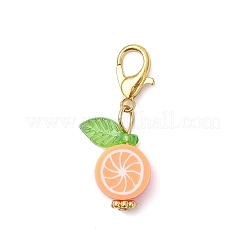 Décorations pendentif en pâte polymère à la main&nbsp;HJEW-JM04029-02
