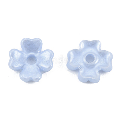 Coupellles en résine imitation perle&nbsp;X-RESI-N036-03