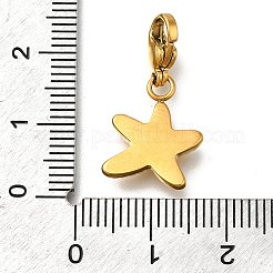 Decorazioni pendenti in acciaio inox 304&nbsp;STAS-R159-43G-04