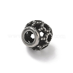 Cuentas europeas de acero inoxidable 304&nbsp;STAS-H238-09B-AS