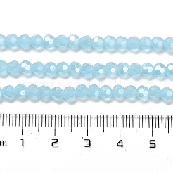 Supporti per perle di vetro imitazione giada&nbsp;EGLA-A035-J4mm-B04