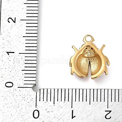304 Edelstahl-Emaille-Anhänger&nbsp;STAS-I325-050G