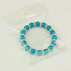 Braccialetti di stirata della pietra preziosa di moda&nbsp;X-BJEW-JB00889-02