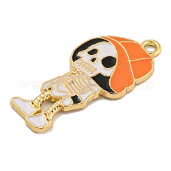 Halloween-Legierung Emaille-Anhänger&nbsp;ENAM-H045-01G-07