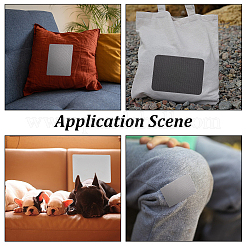 4 Stück selbstklebender Leinenstoff in 4 Farben&nbsp;DIY-CP0011-28