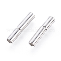 Bajonettverschlüsse aus platiniertem Messing&nbsp;X-KK646-3