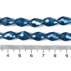 Trasparenti perle di vetro placca fili&nbsp;X-EGLA-N013-T6mm-B25