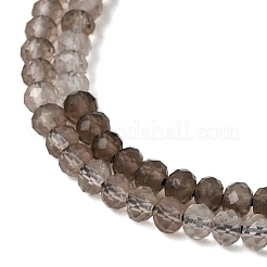 Brins de perles de quartz fumé naturel à dégradé&nbsp;GG-NH0017-A01