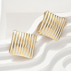 Pendientes de botón de acero inoxidable 304&nbsp;EJEW-A130-03A-G
