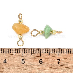 15 pz. 5 colori di ciondoli con maglie di pietre preziose miste naturali e sintetiche&nbsp;PALLOY-JF05361