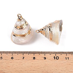 Natürliche Muschel Anhänger&nbsp;SSHEL-N038-58A