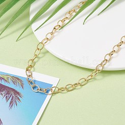 Kabelkette aus Messing für Männer und Frauen&nbsp;X-NJEW-JN03735